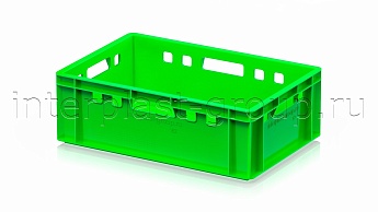 Ящик для мяса и колбасных изделий Е-2 светло-зеленый в Томске Ящик для мяса и колбасных изделий Е-2 светло-зеленый в Томске