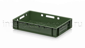 Ящик для мяса и колбасных изделий Е-1 зеленый в Томске