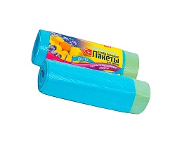 Мешки для мусора 35 л, ароматизированные, Морской Бриз, голубые, в рулоне 10 шт., ПНД, 12 мкм, 560х530 мм, GRIFON Aroma, 101-080 M в Томске