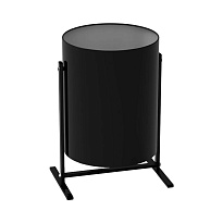 Урна металлическая уличная, Титан, 25 л, цвет черный в Томске