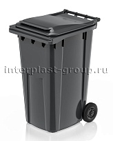 Контейнер для мусора 240 л серый облегченный 240 серый в Томске