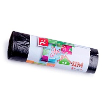 Мешки для мусора 30 л, черные, в рулоне 20 шт., ПНД, 6 мкм, 600х500 мм, Концепция Быта ЭкоДом, 601348 в Томске Мешки для мусора 30 л, черные, в рулоне 20 шт., ПНД, 6 мкм, 600х500 мм, Концепция Быта ЭкоДом, 601348 в Томске