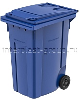 Мусорный контейнер 360 л синий 360 синий в Томске Мусорный контейнер 360 л синий 360 синий в Томске