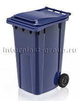 Контейнер для мусора 240 л синий облегченный 240 синий в Томске Контейнер для мусора 240 л синий облегченный 240 синий в Томске