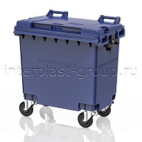Мусорный контейнер 770 л синий 770 синий в Томске Мусорный контейнер 770 л синий 770 синий в Томске