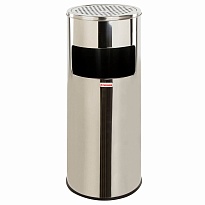 Урна с пепельницей 27 л, нержавеющая сталь, зеркальная, LAIMA PROFESSIONAL в Томске Урна с пепельницей 27 л, нержавеющая сталь, зеркальная, LAIMA PROFESSIONAL в Томске