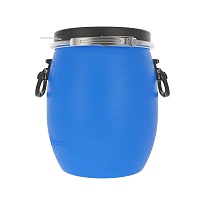 Бочка пластиковая 20 л с хомутом в Томске