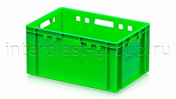 Ящик для мяса и колбасных изделий Е-3 светло-зеленый в Томске Ящик для мяса и колбасных изделий Е-3 светло-зеленый в Томске