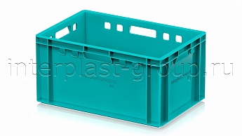 Ящик для мяса и колбасных изделий Е-3 бирюзовый в Томске