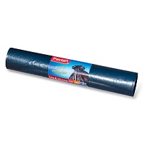 Мешки для мусора 240 л, черные, в рулоне 20 шт., ПВД 35 мкм, 1400х900 мм, PACLAN Big&Strong, 600823 в Томске