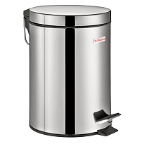Ведро-контейнер для мусора (урна) с педалью LAIMA Classic, 3 л, со съемным внутренним ведром в Томске