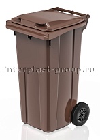 Мусорный контейнер 120 л коричневый 120 коричневый в Томске Мусорный контейнер 120 л коричневый 120 коричневый в Томске