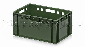 Ящик для мяса и колбасных изделий Е-3 зеленый в Томске