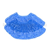 Бахилы голубые 2000 шт (1000 пар), 16 мкм, однослойные, с одной резинкой, Эконом в Томске Бахилы голубые 2000 шт (1000 пар), 16 мкм, однослойные, с одной резинкой, Эконом в Томске