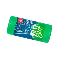 Мешки для мусора 20 л, биоразлагаемые, зеленые, в рулоне 30 шт., ПНД, 8 мкм, 500х400 мм, БИО, МБ2097 (МНБ 20-30ж) в Томске Мешки для мусора 20 л, биоразлагаемые, зеленые, в рулоне 30 шт., ПНД, 8 мкм, 500х400 мм, БИО, МБ2097 (МНБ 20-30ж) в Томске