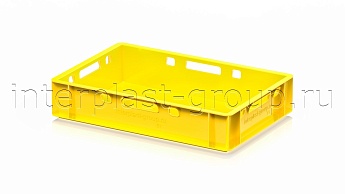 Ящик для мяса и колбасных изделий Е-1 желтый в Томске