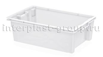 Ящик универсальный для овощей, фруктов и хлеба сплошной белый в Томске Ящик универсальный для овощей, фруктов и хлеба сплошной белый в Томске