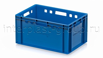 Ящик для мяса и колбасных изделий Е-3 голубой в Томске