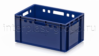 Ящик для мяса и колбасных изделий Е-3 темно-синий в Томске
