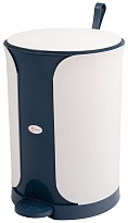 Контейнер для мусора Sтилъ с педалью 18 л синий 18 синий в Томске