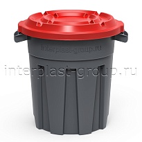 Мусорный бак универсальный 60 л серый 60 серый в Томске