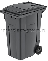 Мусорный контейнер 360 л серый 360 серый в Томске