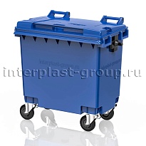 Мусорный контейнер 770 л голубой 770 голубой в Томске Мусорный контейнер 770 л голубой 770 голубой в Томске