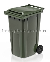 Контейнер для мусора 240 л зеленый облегченный 240 зеленый в Томске